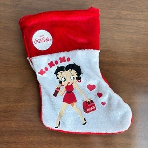 Kurt S. Alder Mini Betty Boop Coca-Cola Stocking
